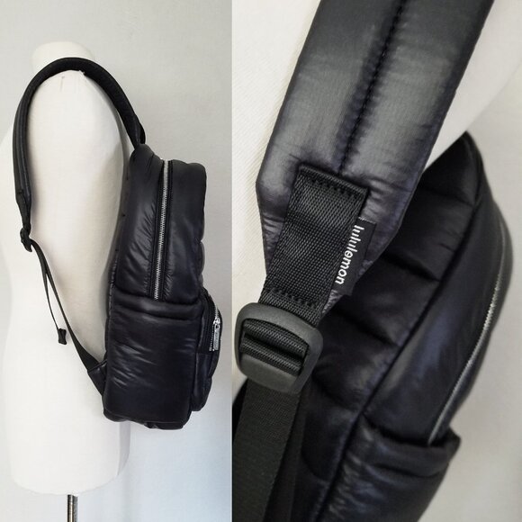 NEW Lululemon Everywhere Backpack Black Wunder Puff 22L Laptop School Gym Bag - Picture 13 of 15